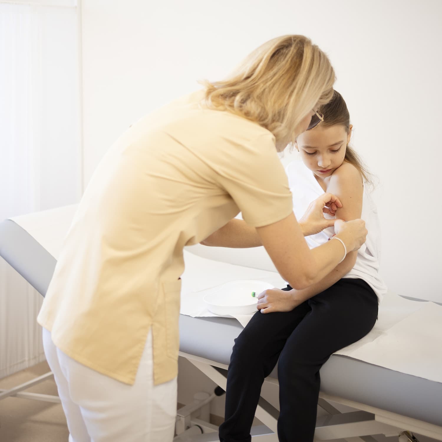 Detské vyšetrenie v pediatrickej ambulancii Polikliniky Púpava